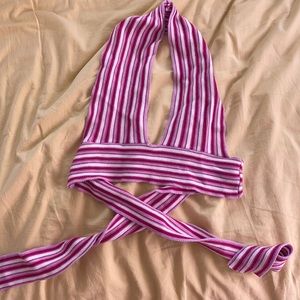 Beginning boutique knit crop top